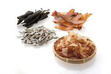 だし　昆布　煮干し　かつお節　スタジオ撮影