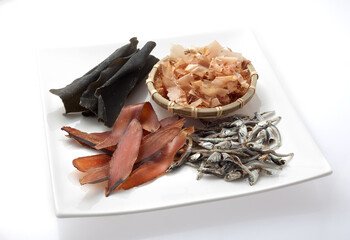 だし　昆布　煮干し　かつお節　スタジオ撮影