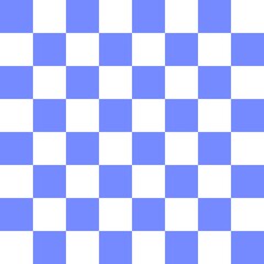 blue and white squares