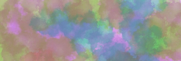 abstract colorful background with watercolor bubbles. Abstract painted colorful watercolor background - violet, green, blue, yellow colors