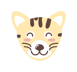 cute tiger face