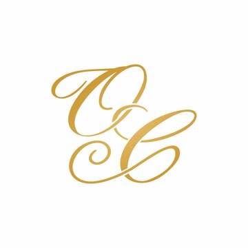 OC initial monogram logo