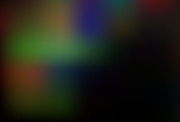 Dark Multicolor, Rainbow vector bokeh and colorful pattern.
