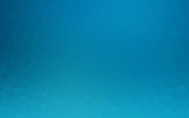 Dark BLUE vector triangle mosaic template.