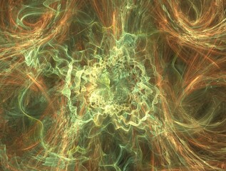 Imaginatory fractal abstract background Image