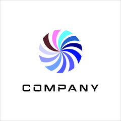 Abstract design logo template. vector