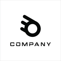 Abstract design logo template. vector