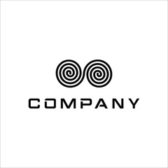 Abstract design logo template. vector