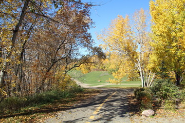 October In Government House Park, Edmonton, Alberta