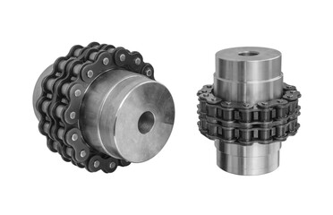 driving chain sprockets and roller chain