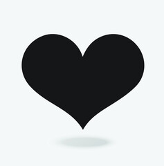 Obraz premium Collection of heart illustrations, Valentine's Day, Love symbol icon set, love symbol vector, posters, cards.