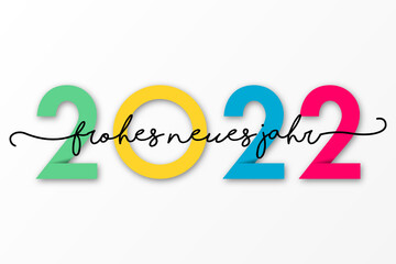 frohes neues Jahr 2022