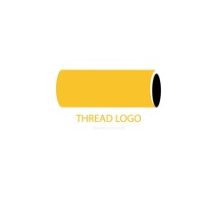Thread icon logo vector