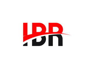 IBR Letter Initial Logo Design Vector Illustration