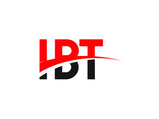 IBT Letter Initial Logo Design Vector Illustration