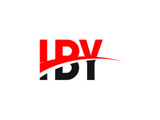 IBY Letter Initial Logo Design Vector Illustration