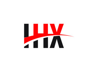 IHX Letter Initial Logo Design Vector Illustration