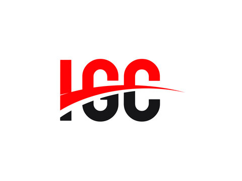 IGC Letter Initial Logo Design Vector Illustration