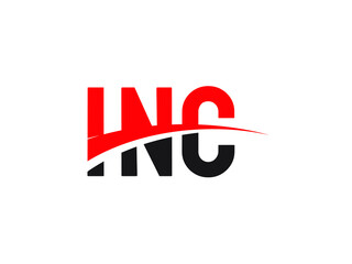 INC Letter Initial Logo Design Vector Illustration