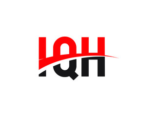 IQH Letter Initial Logo Design Vector Illustration