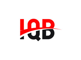 IQB Letter Initial Logo Design Vector Illustration