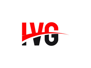 IVG Letter Initial Logo Design Vector Illustration