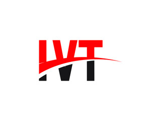 IVT Letter Initial Logo Design Vector Illustration