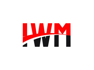 IWM Letter Initial Logo Design Vector Illustration