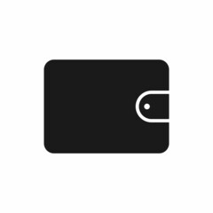 Wallet icon. Simple, high quality and suitable for your design. Flat design vector illustration on a white background. Money, payment, cash.