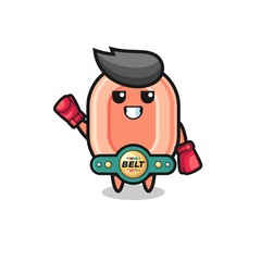 soap boxer mascot character