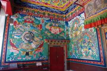 ネパール　カトマンズのコパン僧院