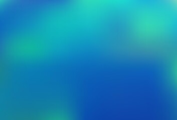 Light BLUE vector blurred shine abstract template.