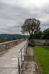 Walk on the Walls of the medieval city Motovun, Croatia