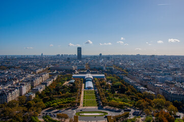 view from eiffel tower