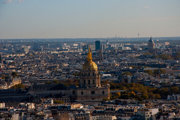 view from eiffel tower