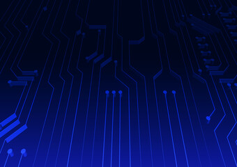 Circuit technology background with hi-tech digital