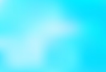 Light BLUE vector blurred bright template.