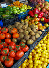 Mercado de Santiago de Compostela, La Coruña, Galicia