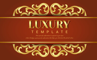 Luxury background, Thai traditional concept The Arts of Thailan, Seamless background. EPS 10 vector illustration.