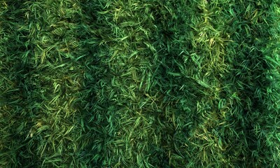 Abstract 3d green grass. Natural background texture.