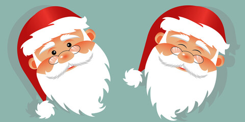 santa claus christmas set 
