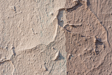 Old wall damaged - architecture abstract background