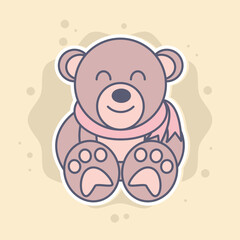 cute bear teddy toy