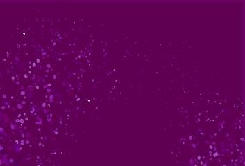 Light Purple vector pattern with liquid shapes.