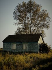 old house in the field
