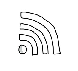 Icon eines W-Lan symbols