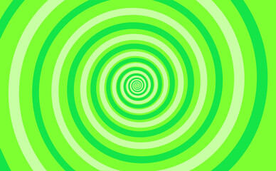 Colorful spiral background. Hypnotic, dynamic vortex. Vector illustration