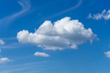 Clouds in the blue Sky