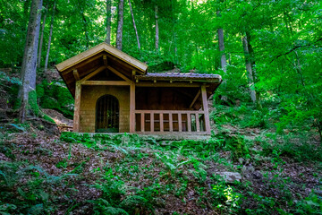 Hiking along Ilz Valley between Schneidermühle und Schrottenbaummühle