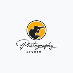 Photographer Logo design vector inspiration